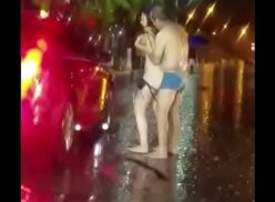 Amateur sexo en la calle