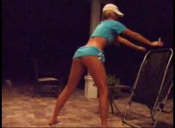 Blonde Girl Dancing