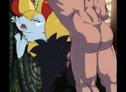 Braixen Lucario