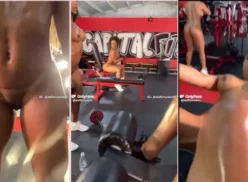 Steffy Moreno y sus amigas en situaciones naturales en el gimnasio