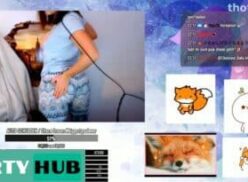 Clumsyyy baka nalgadas su culo sexy Twitch vídeo Leakeded