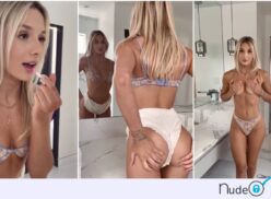 Lina Belfiore baño en topless vídeo porno Leaked