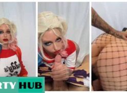 Vicky aisha harley quinn sextape vídeo porno