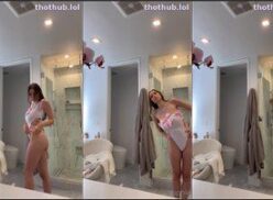 Sophie Mudd Desnudo ducha Fansly Vídeo Leaked