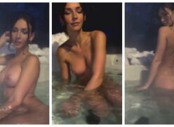 Rachel Cook Onlyfans bañera al aire libre desnudo vídeo porno Leaked