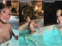 IggyAzalea culo y tetas burlas en bañera vídeo Leaked