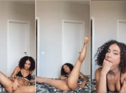 Camila Moura luciendo su cuerpo sin ropa mostrando su coño