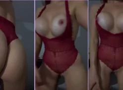 Deliciosa amateur con grandes tetas provocando a todos