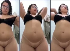 Ivie Encanto, la gata plus size de onlyfans, lo muestra todo tras su ducha