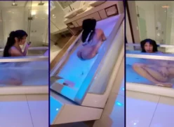 Lua Lolite sensualizándose en la bañera luciendo su maravilloso y atractivo coño