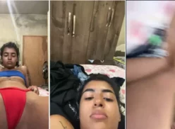 Raiany Keise haciendo live con bragas muy ajustadas en su jugoso coño