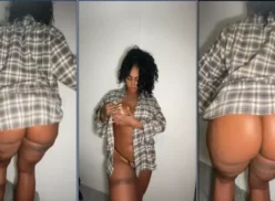 Rosiane Pinheiro mostrando su coño y sus atractivos pechos en onlyfans