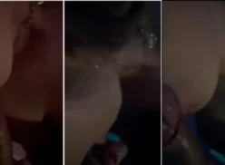 Debora Peixoto mostrando su cuerpo y practicando sexo oral con una gran polla