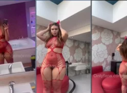 Janna Jenner luciendo su hermoso y sensual cuerpo sin ropa en OnlyFans