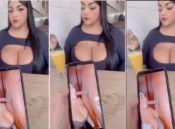 Nayara Ledu grabó un vídeo de OnlyFans haciéndole oral a un chico en la cafetería y con muchas ganas de tener sexo