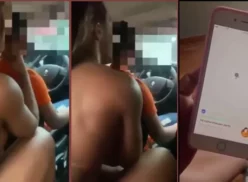 Rayhellen Andrade, conocida por su contenido para adultos en OnlyFans, llama la atención cuando presume su ropa interior y se masturba dentro de un vehículo de transporte