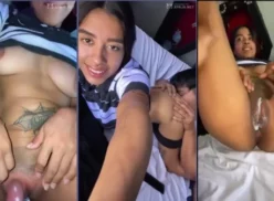 Joven mujer exhibiendo su buceta hinchada y deliciosa