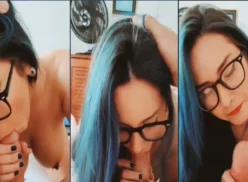 Agatha Peixinho dándole a su pareja una buena follada oral de forma casera