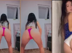 Yasmim Silva sensualizando y divirtiéndose sola en un momento íntimo