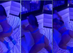 Belinha, la actriz porno amateur, pide sexo a cuatro patas de forma muy traviesa