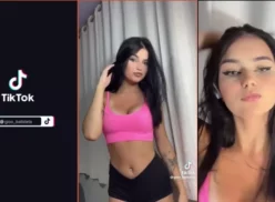 Bombón de TikTok mostrando todo su encanto online