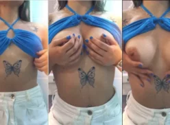 Duda Sonntag aparece sin ropa mostrando sus firmes tetas naturales