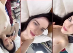 El video casero muestra una niña y blanco tatuados que aparecen sin ropa en la cama