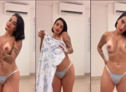 Lola Benvenutti fue captada en internet sin ropa, cambiándose y mostrando todo