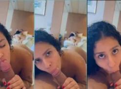 Mariele Sampaio en video Leaked follando oralmente caliente con una polla erecta en una habitación de motel