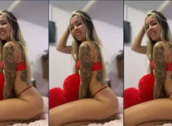 Minalooira fue captada en internet mostrando bragas y con expresión seductora