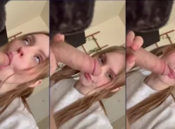 Rubia y hermosa niña princesside jodidamente oral sabroso en el chico