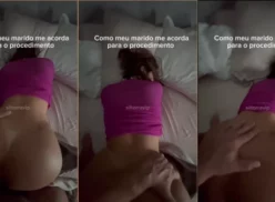 Sil, del perfil Torra Torra, en un vídeo amateur follando caliente a cuatro patas con su marido