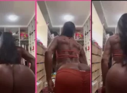 Video porno del Gran Hermano Brasil 25 con Gracyanne Barbosa desnuda en el armario que cambia de ropa