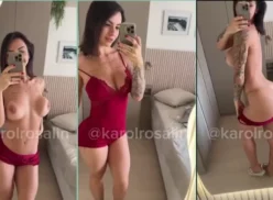 Vídeos caseros de una nena de grandes tetas filmando sus grandes tetas