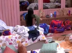 BBB25 con Arleane mostrando su gran pecho y mostrando su hermoso trasero