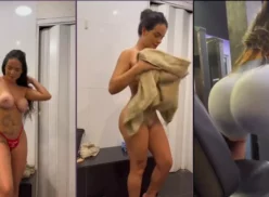 Videos de Kethellen Soares desnudos en el vestuario del gimnasio